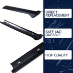 FOR LAND ROVER DISCOVERY 2 1999-2004 2003 PAIR WINDSCREEN PILLAR MOLDINGS TRIM