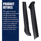 FOR LAND ROVER DISCOVERY 2 1999-2004 2003 PAIR WINDSCREEN PILLAR MOLDINGS TRIM