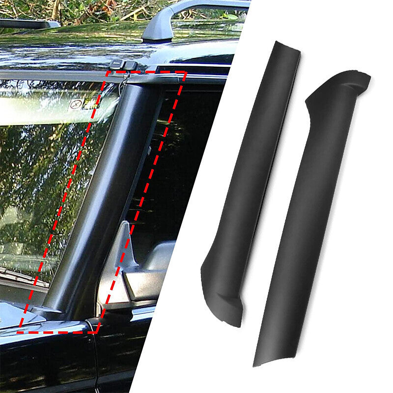 FOR LAND ROVER DISCOVERY 2 1999-2004 2003 PAIR WINDSCREEN PILLAR MOLDINGS TRIM