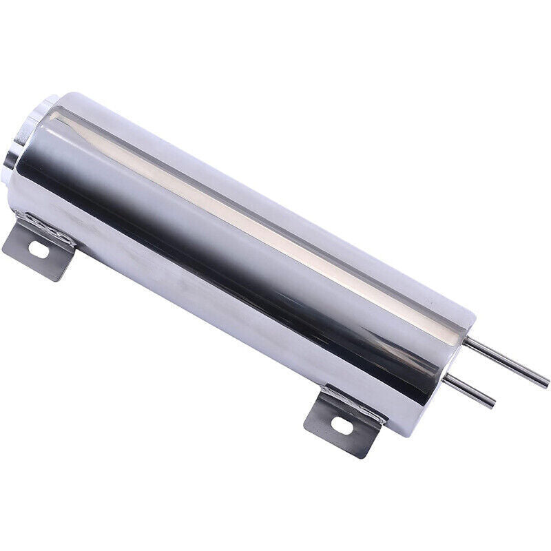 3"x10" Universal Radiator Overflow Tank Steel Coolant Overflow Tank 32 OZ
