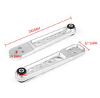 Billet Rear Lower Control Arms + Subframe Brace Kit for Honda Civic ES 2001-2005
