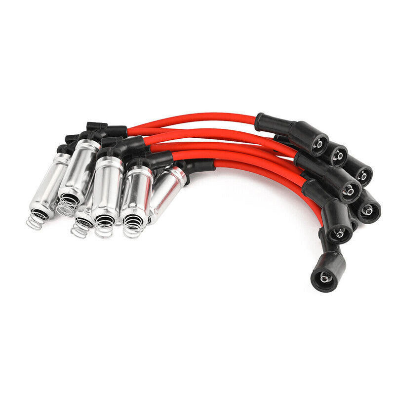 8x Engine Spark Plug Wires For CHEVY GMC 1999-2006 4.8 5.3 6.0L