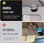 Passenger Side RH Sun Visor For Honda Civic 2006 2007 2008 2009 2010 2011 Grey