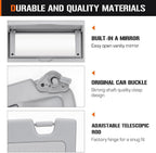 Passenger Side RH Sun Visor For Honda Civic 2006 2007 2008 2009 2010 2011 Grey