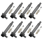 8X Ignition Coil+Iridium Spark Plug Pack for Toyota Tundra Sequoia 4.7L V8 UF230