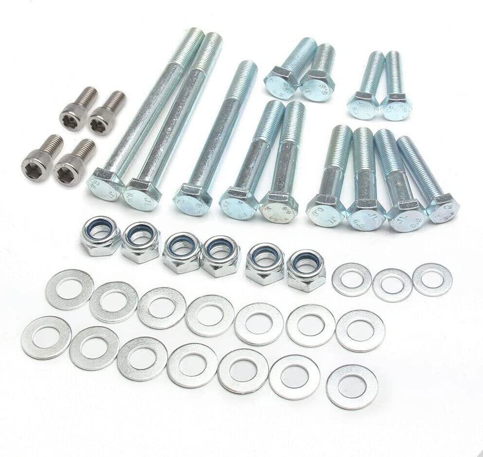 Engine Mount Bracket Kit For K-Swap EK Chassis 96-00 Civic K20 K24 K-Series