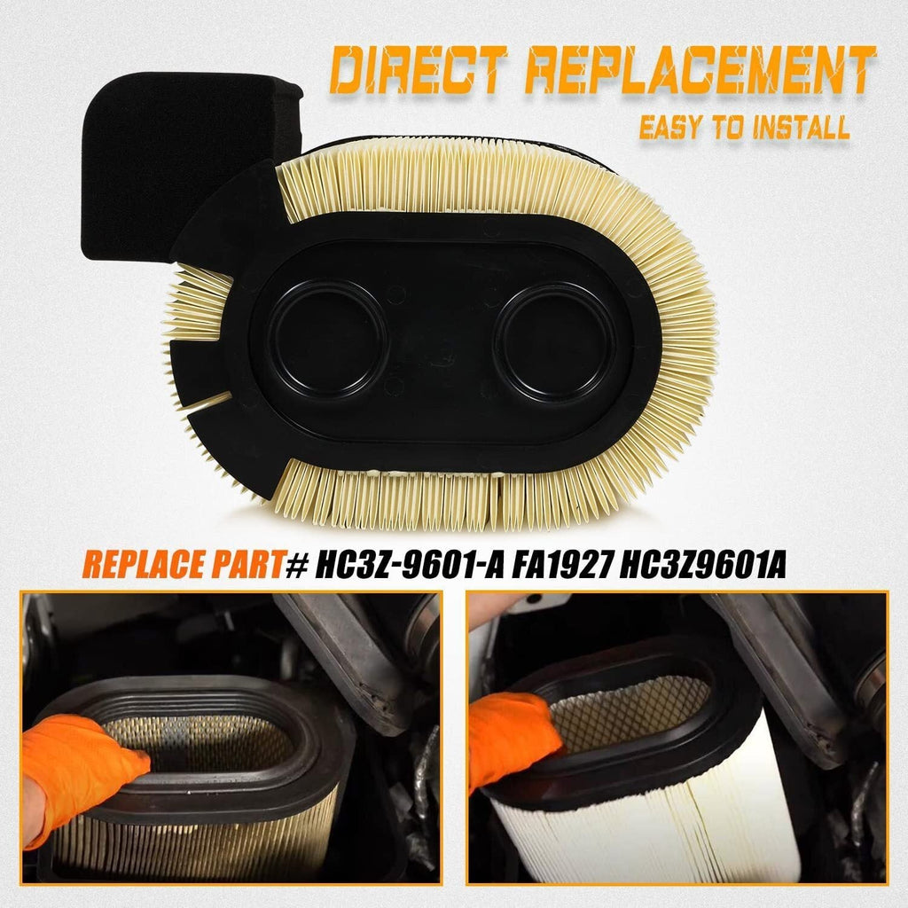 6.7L Engine Air Filter Fit For F250 F350 F450 F550 SUPER DUTY 6.7L 2017-2019