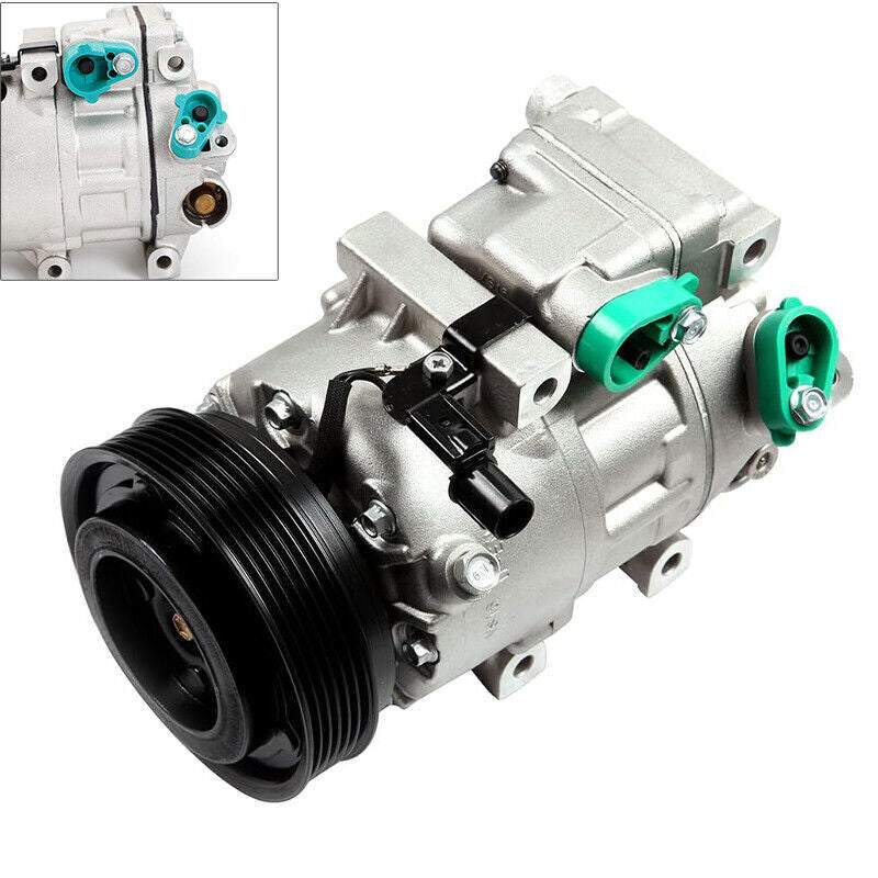 AC A/C Compressor w/Clutch for Hyundai Sonata 2.4L 3.3L 2006 2007-2009 CO 10916C