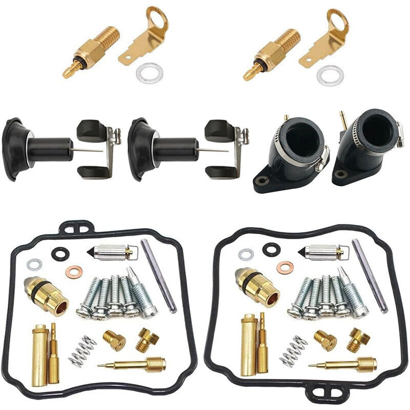 Carburetor Rebuild Kit Intake Manifold For Yamaha V Star 650 XVS650 93210-36769