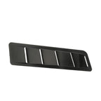 1 Pair Car Bonnet Louver Hood Air Vent Grille Panel Scoop Carbon Fiber Universal