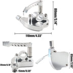 For TRX400EX TRX250R TRX 450R 300EX Honda SILVER Billet Thumb Throttle Assembly