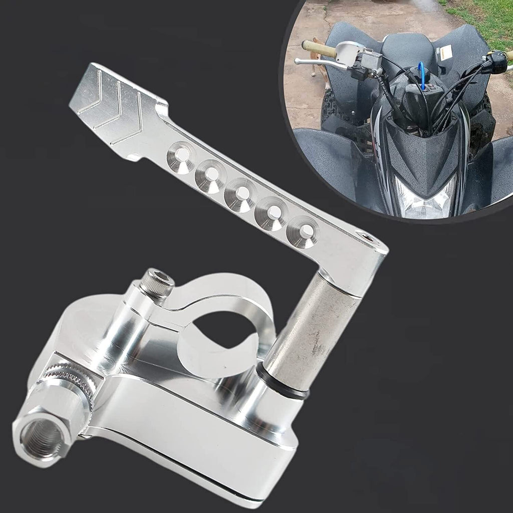 For TRX400EX TRX250R TRX 450R 300EX Honda SILVER Billet Thumb Throttle Assembly