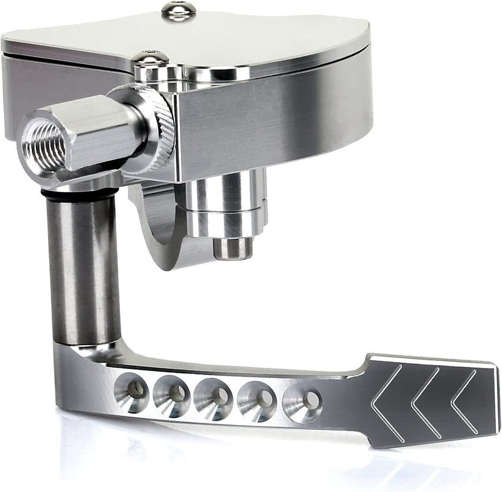 For TRX400EX TRX250R TRX 450R 300EX Honda SILVER Billet Thumb Throttle Assembly