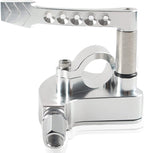 For TRX400EX TRX250R TRX 450R 300EX Honda SILVER Billet Thumb Throttle Assembly