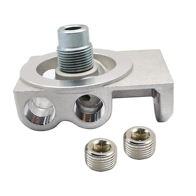24770 Diesel Fuel Filter Remote Mount Base Fit For CAT 1R-0749 1R-0750 US