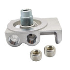 24770 Diesel Fuel Filter Remote Mount Base Fit For CAT 1R-0749 1R-0750 US