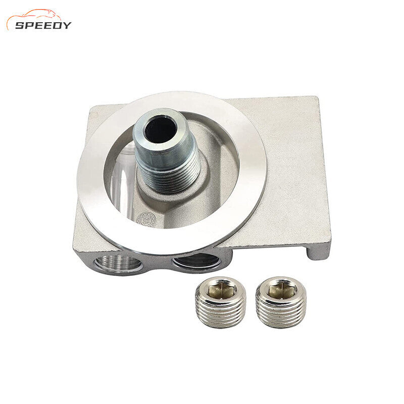 24770 Diesel Fuel Filter Remote Mount Base Fit For CAT 1R-0749 1R-0750 US