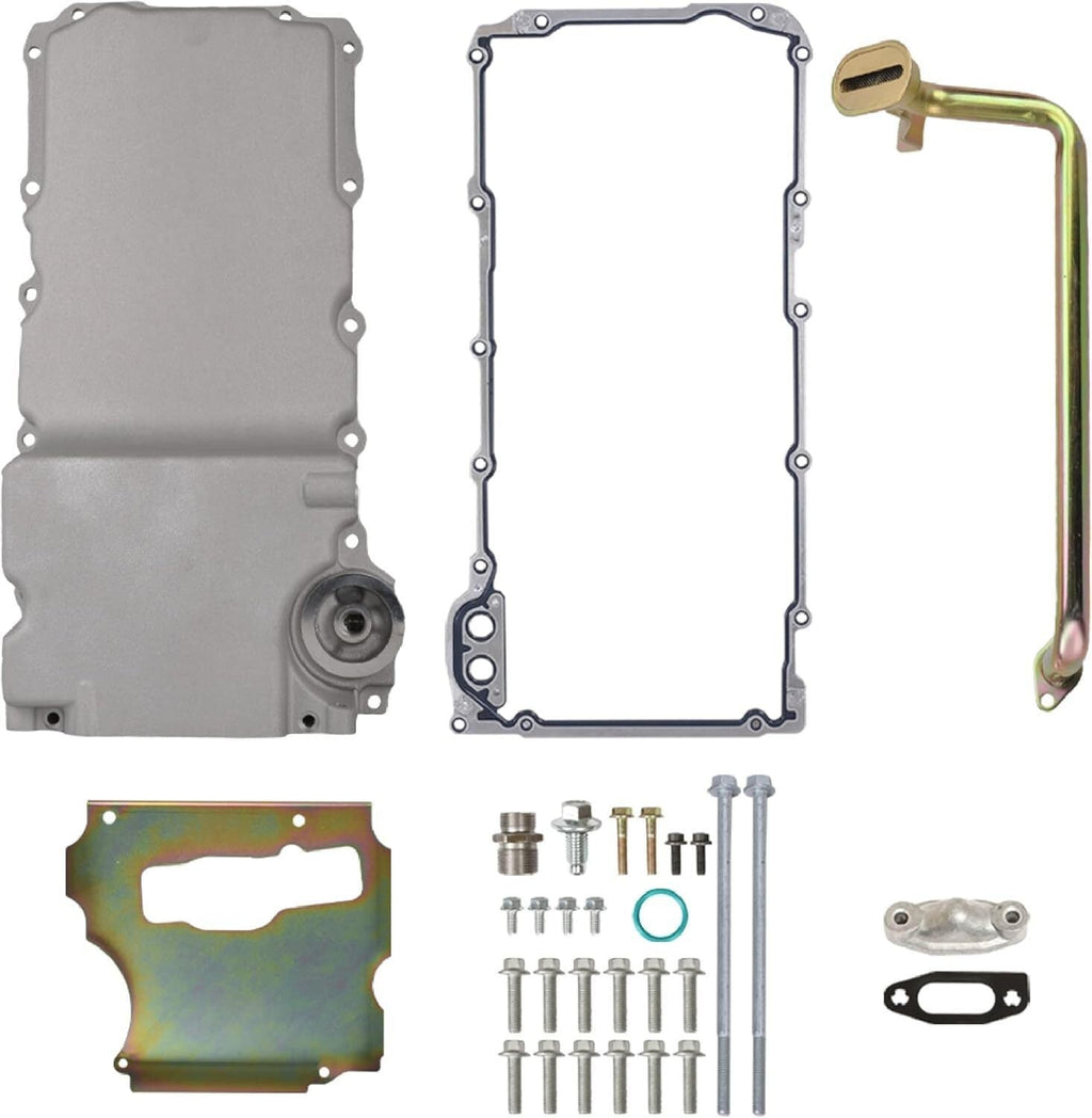 302-1 LS Swap Retrofit Oil Pan Conversion Kit Aluminum For GM LS1 LS6 LS2 LS3