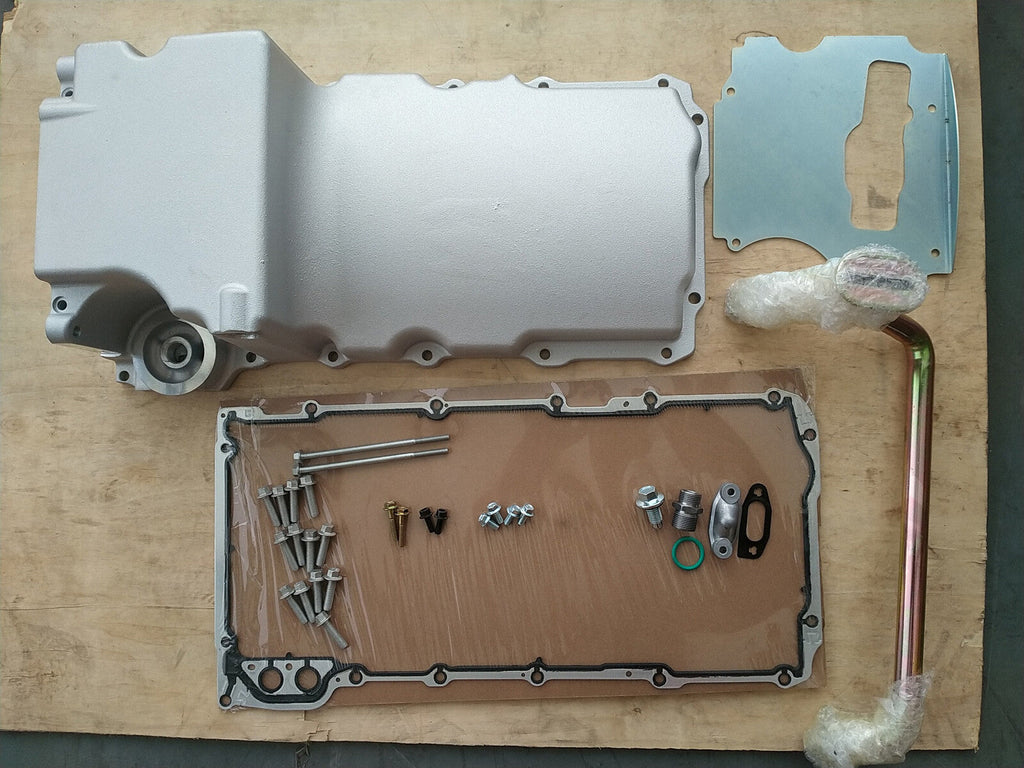 302-1 LS Swap Retrofit Oil Pan Conversion Kit Aluminum For GM LS1 LS6 LS2 LS3