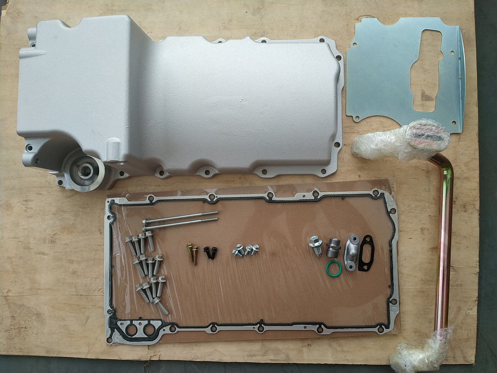 302-1 LS Swap Retrofit Oil Pan Conversion Kit Aluminum For GM LS1 LS6 LS2 LS3