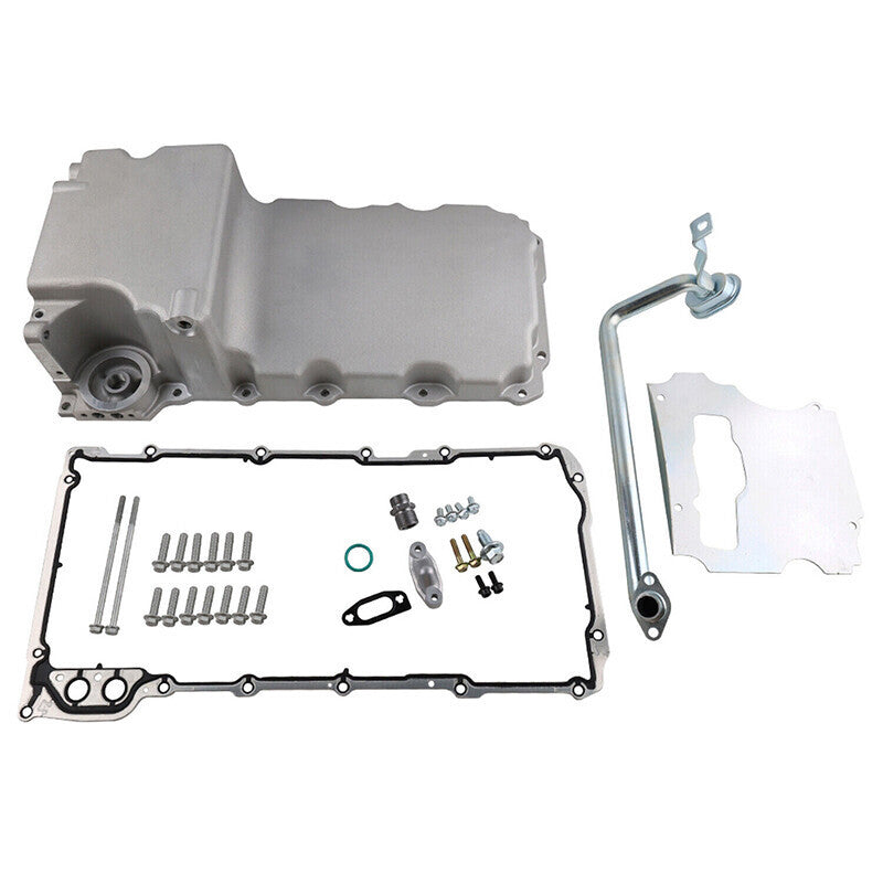 302-1 LS Swap Retrofit Oil Pan Conversion Kit Aluminum For GM LS1 LS6 LS2 LS3