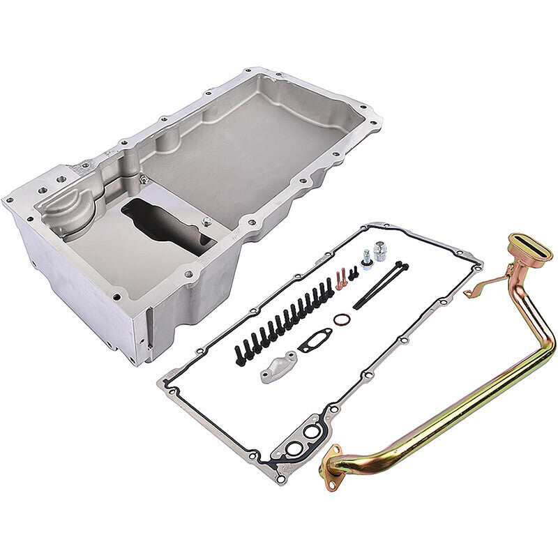 302-1 LS Swap Retrofit Oil Pan Conversion Kit Aluminum For GM LS1 LS6 LS2 LS3