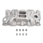 Aluminum Dual Plane Intake Manifold Fit for Chevy 350 1955-1995 Small Block