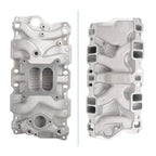 Aluminum Dual Plane Intake Manifold Fit for Chevy 350 1955-1995 Small Block