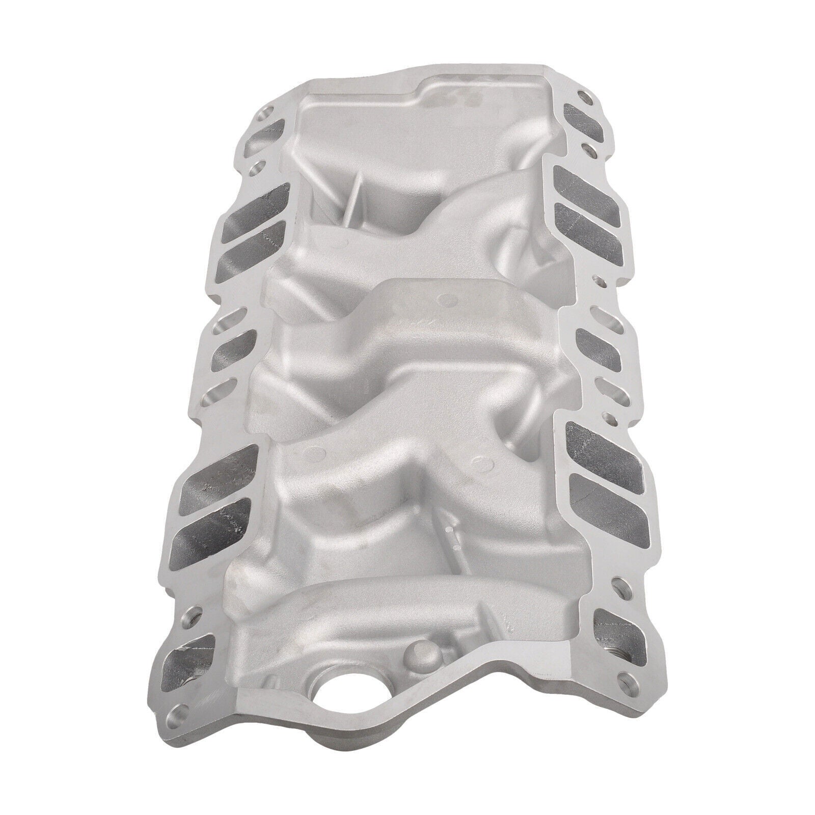 Aluminum Dual Plane Intake Manifold Fit for Chevy 350 1955-1995 Small Block
