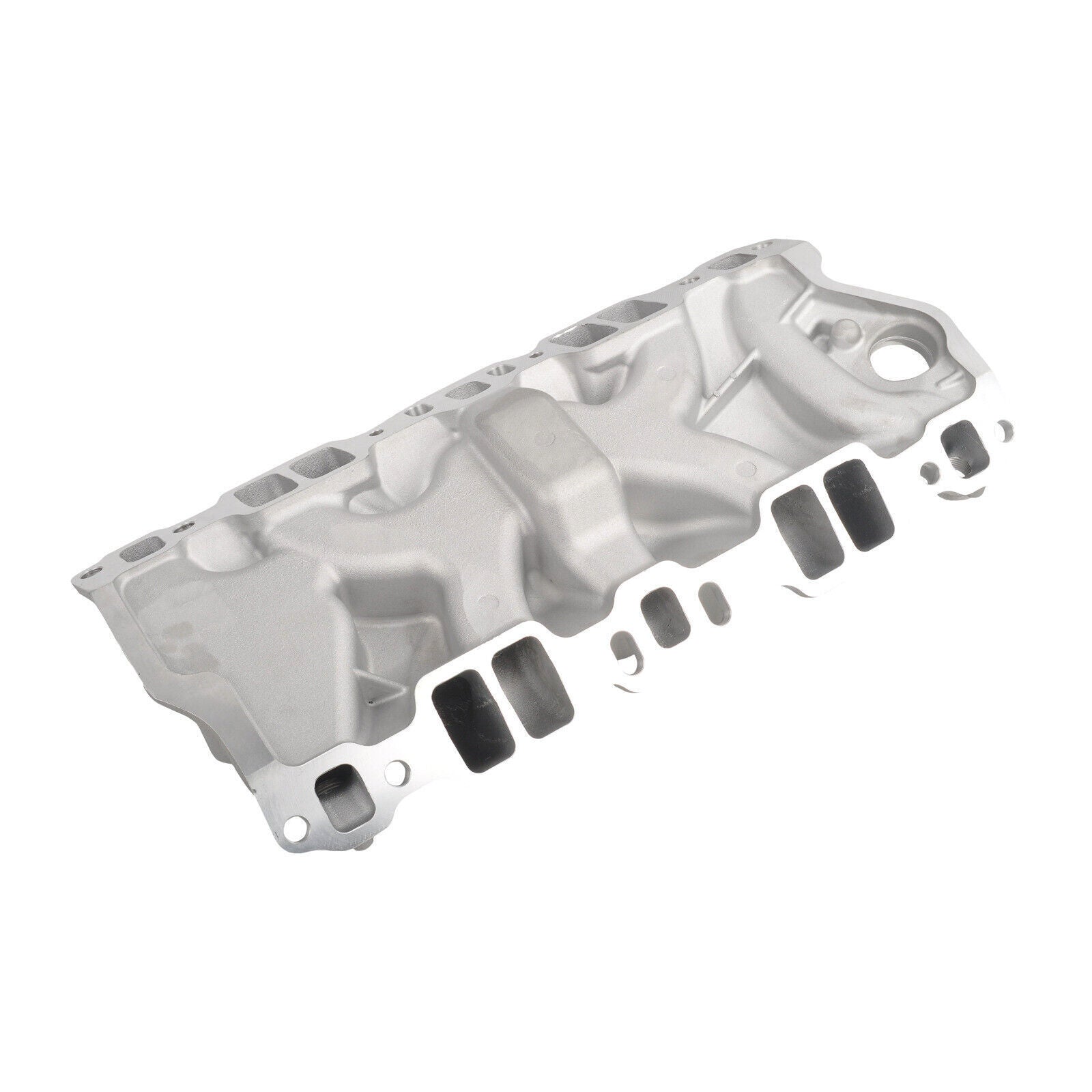 Aluminum Dual Plane Intake Manifold Fit for Chevy 350 1955-1995 Small Block