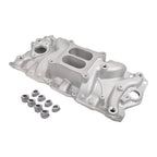 Aluminum Dual Plane Intake Manifold Fit for Chevy 350 1955-1995 Small Block
