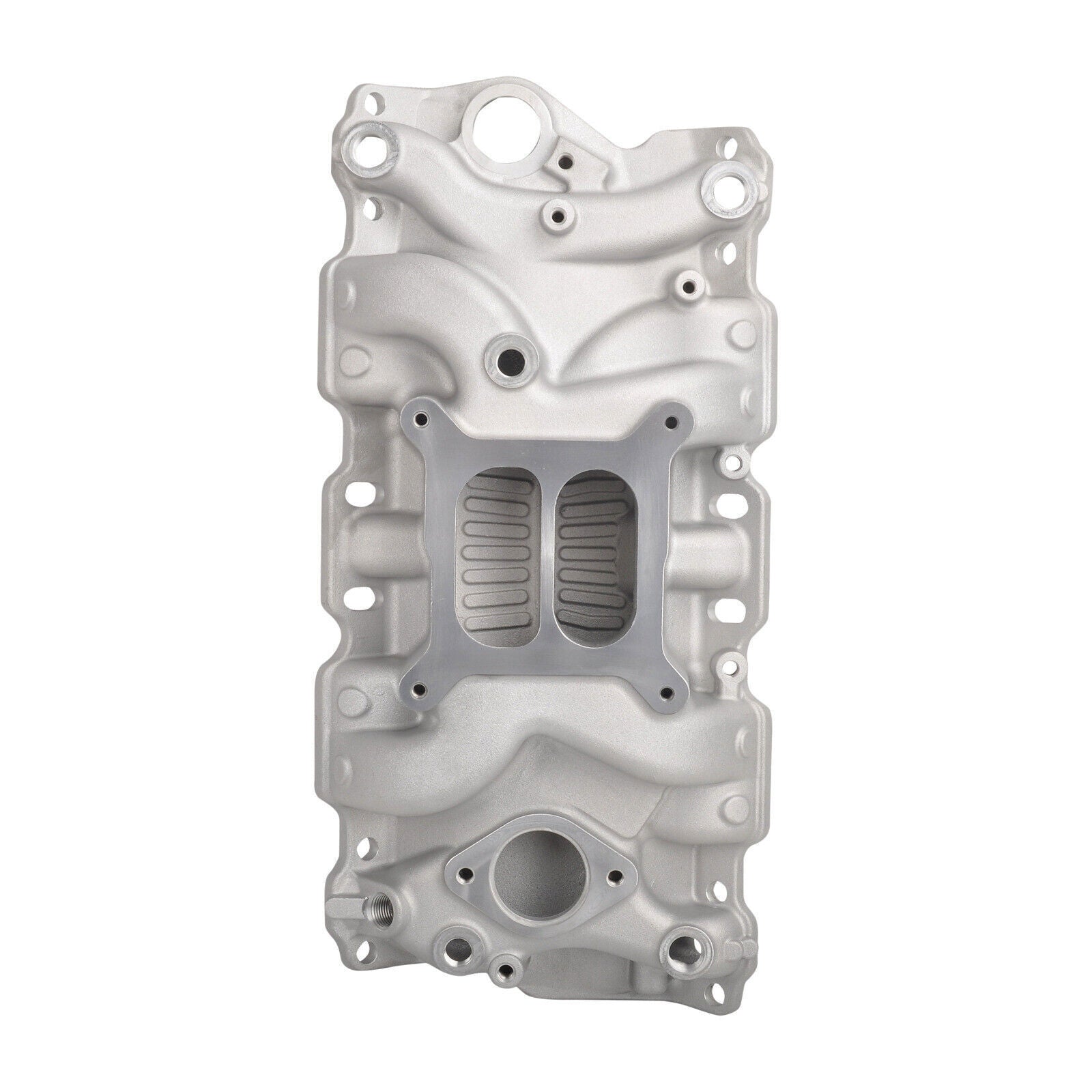 Aluminum Dual Plane Intake Manifold Fit for Chevy 350 1955-1995 Small Block
