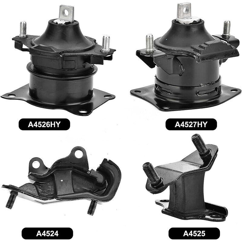Engine Motor & Transmission Mount Set 6PCS For 2003-2007 Honda Accord 2.4L Auto
