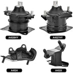 Engine Motor & Transmission Mount Set 6PCS For 2003-2007 Honda Accord 2.4L Auto