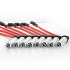 High Performance 8x Spark Plugs & 8x Wires Set for Chevy GMC 4.8L 5.3L 6.0L V8