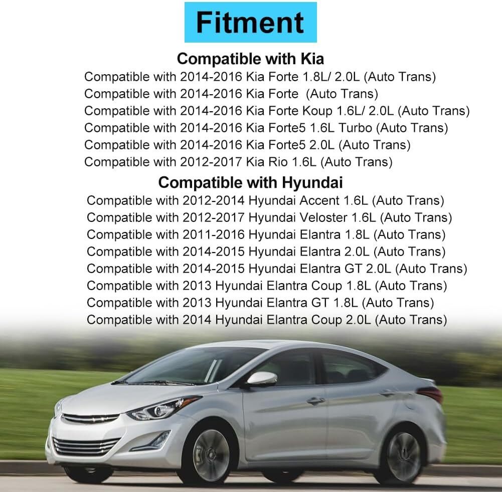 For Hyundai Accent Elantra Kia Forte Rio Automatic 3x Engine Motor & Trans Mount