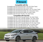 For Hyundai Accent Elantra Kia Forte Rio Automatic 3x Engine Motor & Trans Mount