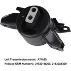 For Hyundai Accent Elantra Kia Forte Rio Automatic 3x Engine Motor & Trans Mount