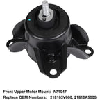 For Hyundai Accent Elantra Kia Forte Rio Automatic 3x Engine Motor & Trans Mount