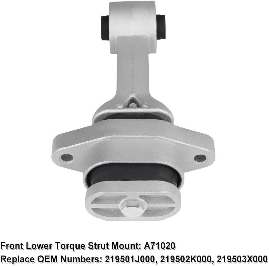 For Hyundai Accent Elantra Kia Forte Rio Automatic 3x Engine Motor & Trans Mount