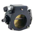 Black 92mm Throttle Body+TPS IAC Adapter Plate for Chevy GM III LSX LS LS1 LS2