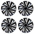 4X 16" Inch Wheel Covers Snap On Full Hub Caps Fit for R16 Tire & Steel Rim