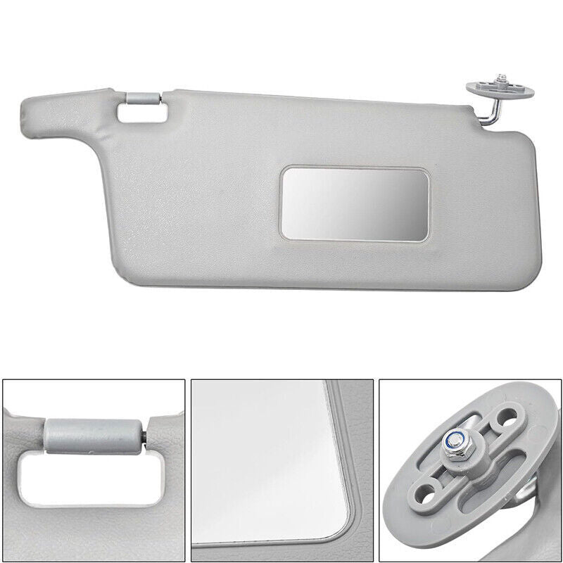 2pcs Interior Sun Visor Gray For 1996-2001 Honda Civic LHD CX DX EX EXR Sunvisor