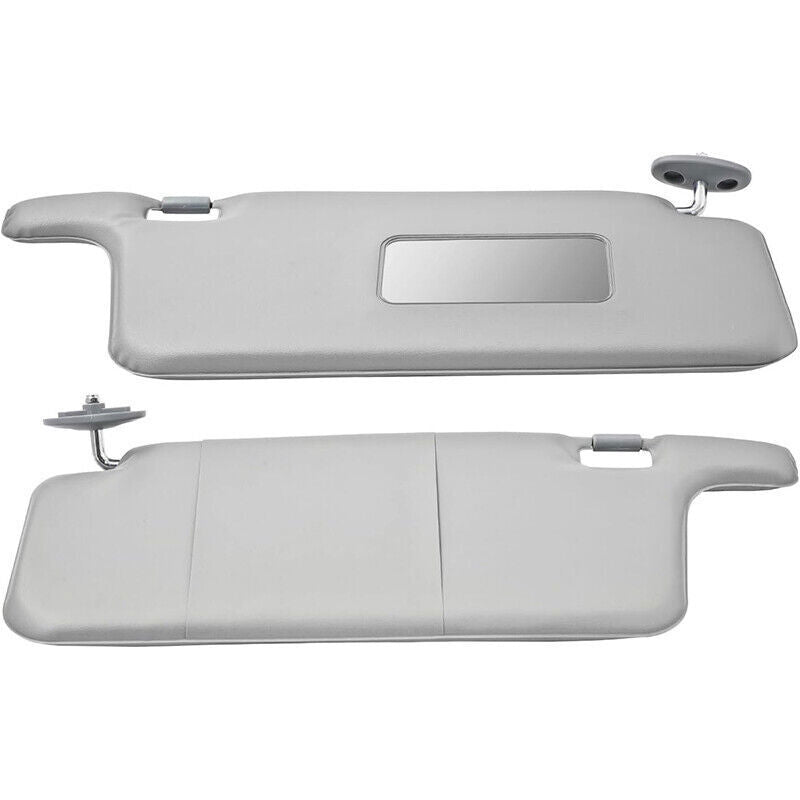 2pcs Interior Sun Visor Gray For 1996-2001 Honda Civic LHD CX DX EX EXR Sunvisor