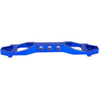 NEW BILLET ALUMINUM CAR BATTERY TIE DOWN MOUNT BRACKET BRACE BAR & J bolts BLUE