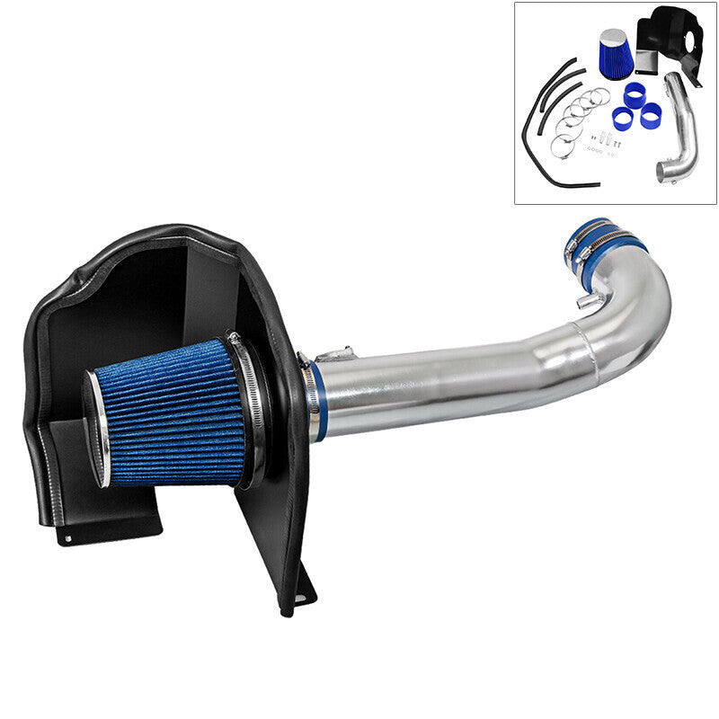 Cold Air Intake with Heat Shield Kit For 2014-2020 Silverado Sierra Suburban 5.3