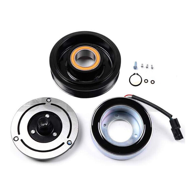 A/C AC Compressor Clutch Assembly Kit For Nissan Rogue 2.5L 2008-2015 92660JM01B