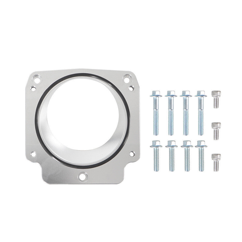 92mm Cable Throttle Body with TPS IAC Adapter Plate for GM LS Engines