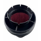 4" RED Truck Long Performance High Flow Cold Air Intake Cone Dry Filter