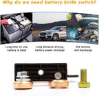 Battery Disconnect Switch Blade Side Post Terminal For car Shut Cut OFF Vehicle